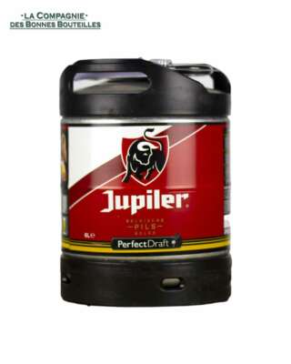 Bière Mini fut Jupiler blonde 6L