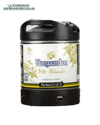 Bière mini-fût Hoegaarden blanche 6 L