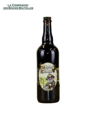 Bière mousse du rouergue Bulle des mines brune VP 75cl