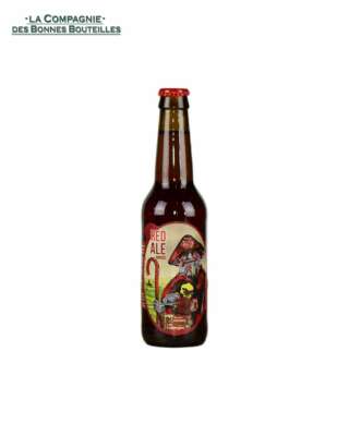 Bière mousses du rouergue Bulle de feu rousse VP 33cl