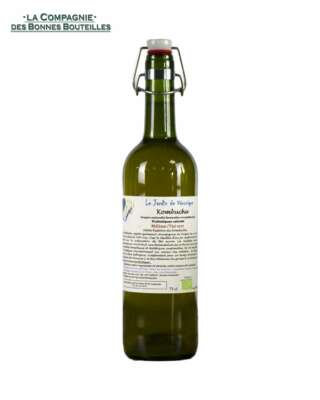Kombucha bio les Jardins de Véronique Mélisse Thé vert 75cl