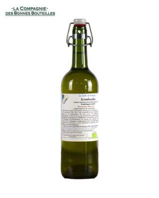 Kombucha bio les jardins de Véronique Verveine Thé vert 75 cl