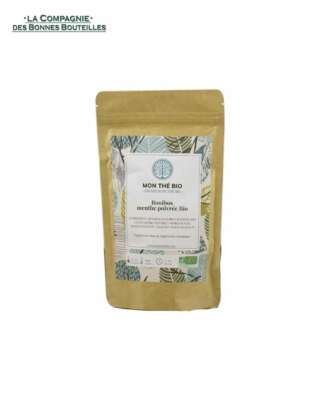 Rooibos Menthe poivrée Monthébio 100 gr