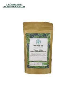 Tisane détox citron gingembre Monthébio 100 gr