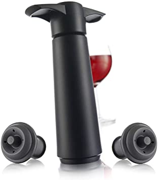 Vacuvin wine saver pompe + 2 bouchons