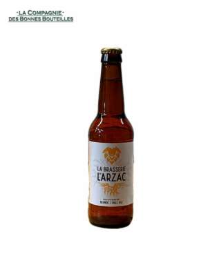 Bière Brasserie du Larzac blonde VP 33cl