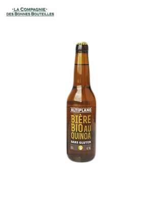 Bière Altiplano Quinoa sans gluten 33 cl VP