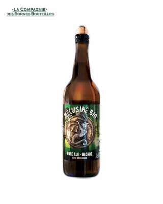 Bière Melusine bio blonde VP 75cl