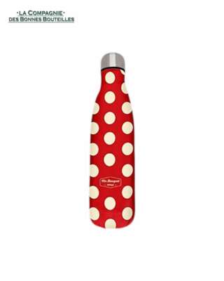 Thermos doubles paroies vintage rouge vin bouquet 500ml