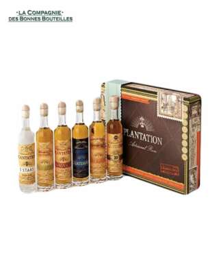 coffret PLANTATION RUM Experience 6 x 10 cl