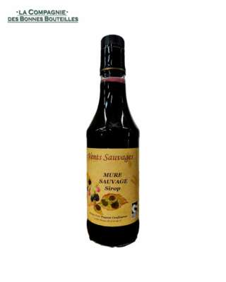 Les vents sauvages - Sirop de mûre sauvage bio 50 cl