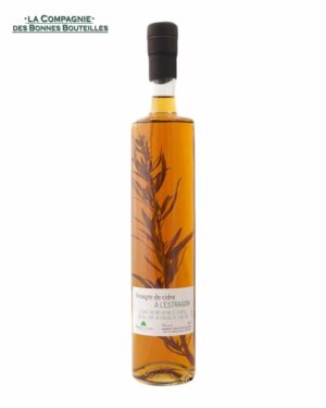 Vinaigre de cidre à l'estragon - ferme des Homs - Larzac - 50 cl