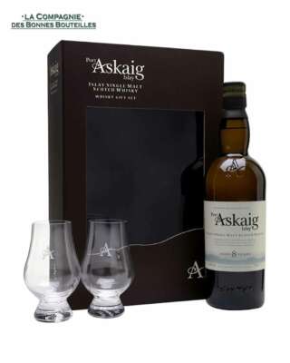 Coffret Port Askaig 8 ans - 2 verres