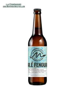 Bière Malpolon Blé fenouil VP 33cl