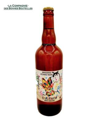 Bière Lézard noir - Harlequin - Blonde - 75cl