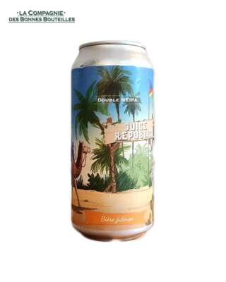 Bière Piggy brewing - Juice Republic - double NEIPA - 44cl