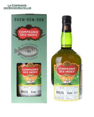 La compagnie des Indes Brazil 8 ans - Epris - 40% - 70cl