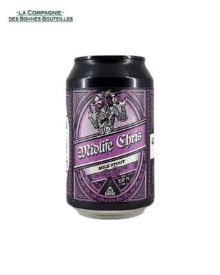 Bière Mad Scientist - Midlife Chris - milk stout - can 33 cl