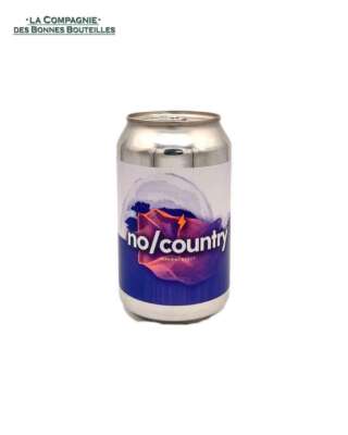 Bière Brasserie Garage- No/Country - imperial stout- Can 33cl