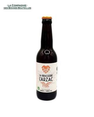 Bière Brasserie du Larzac ambrée VP 33cl