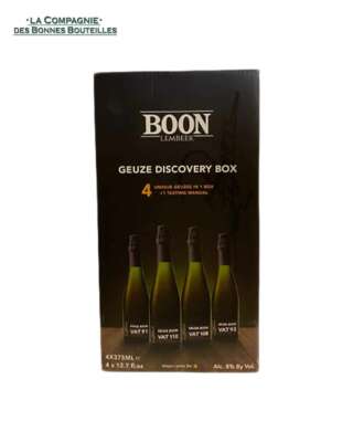 Coffret Boon Oude Geuze - 4 x 37.5 cl