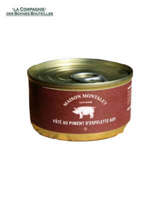 Maison Montalet - Pâté de campagne piment d'Espelette - 120 gr