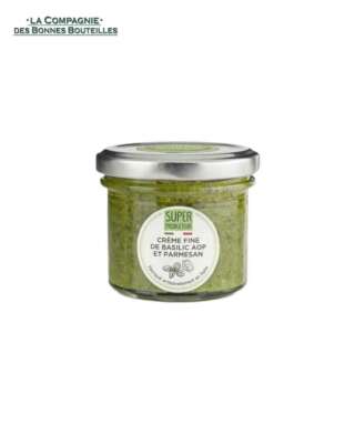 Super producteur - crème fine Basilic & Parmesan AOP - 100 gr