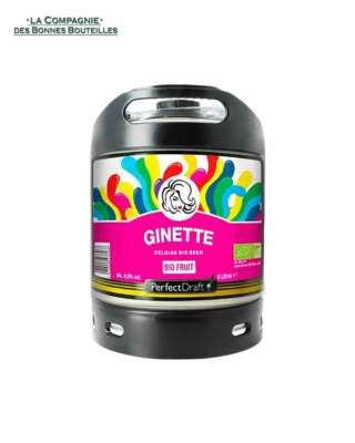 Bière Mini fut Ginette Fruit Bio 6L