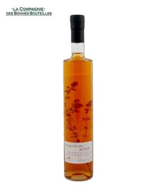 Vinaigre de cidre au thym - ferme des Homs - Larzac - 50 cl