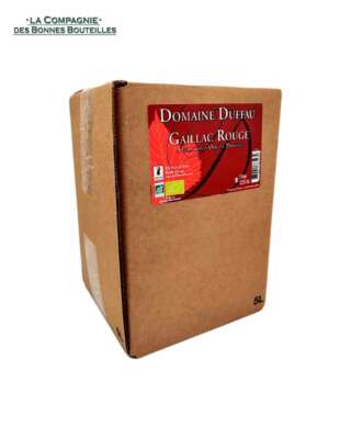 Vin Rouge Gaillac Domaine Duffau Bib 5L
