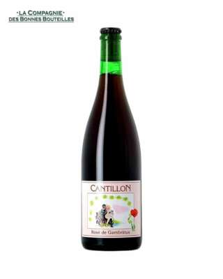 Bière Cantillon Gueuze Rosé de Gambrinus Bouteille 75 cl