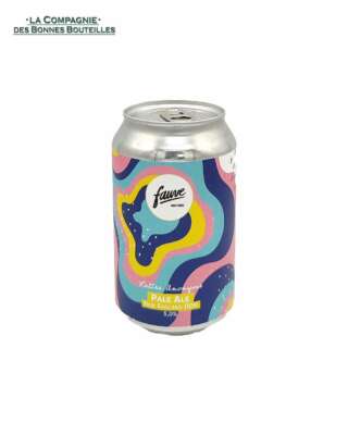 Bière Fauve Lettre Anonyme 33 cl Can