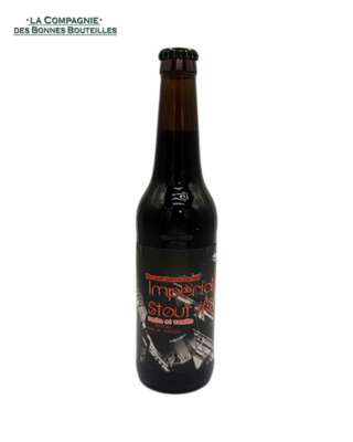 Bière Gilbert's Imperial Stout Tonka Vanille en fût de rhum 33cl