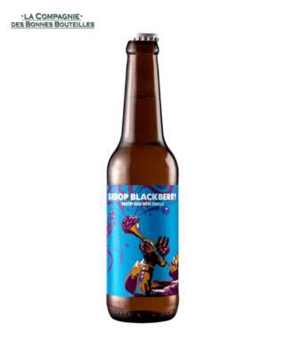 Bière Hoppy Road - Bebop Blackberry - Pastry Gose Mure Vanille - vp 33 cl