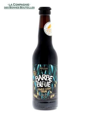Bière Mélusine barbe bleue brune VP 33cl