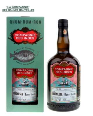 La compagnie des Indes Indonésie 8 ans - 70cl