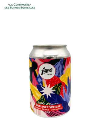 Bière Fauve Drôle d'oiseau 33 cl Can