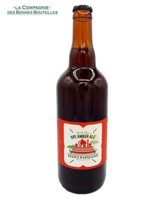 biere effet papillion rye amber ale la compagnie des bonnes bouteilles