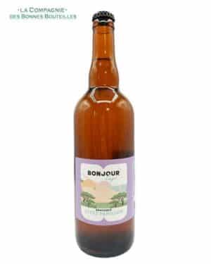 Bière Effet Papillon Bonjour Lager VP 75 cl